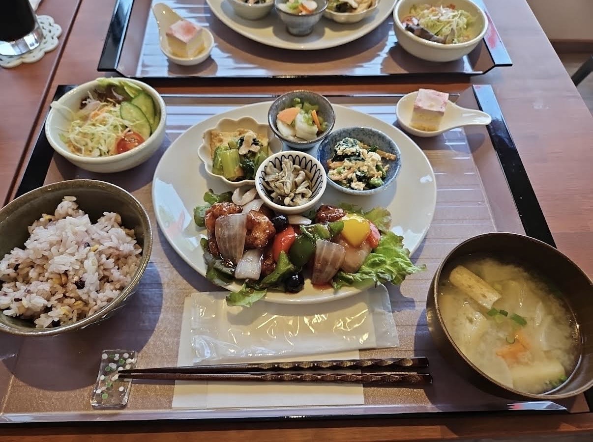 彩り豊かなランチプレート